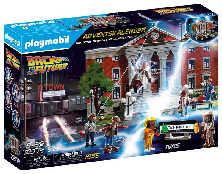 Adventskalender "Back to the Future" von PLAYMOBIL (70574)