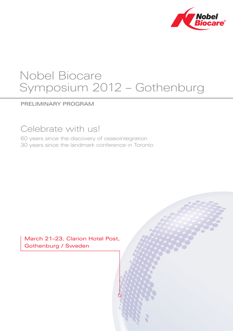 Symposium Gothenburg 2012