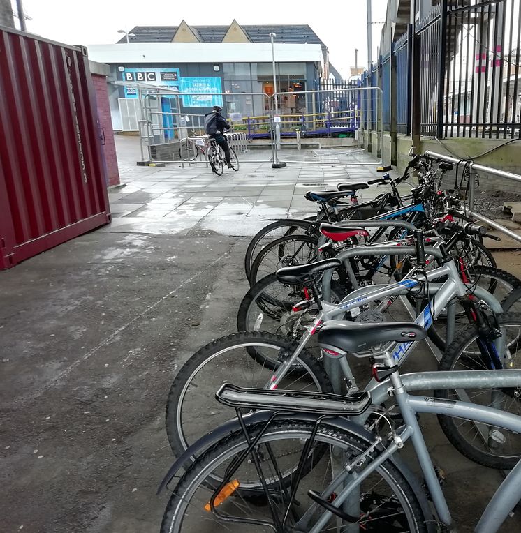 Elstree and Borehamwood cycle racks