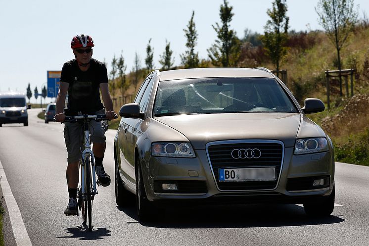 Auto vs. Fahrrad