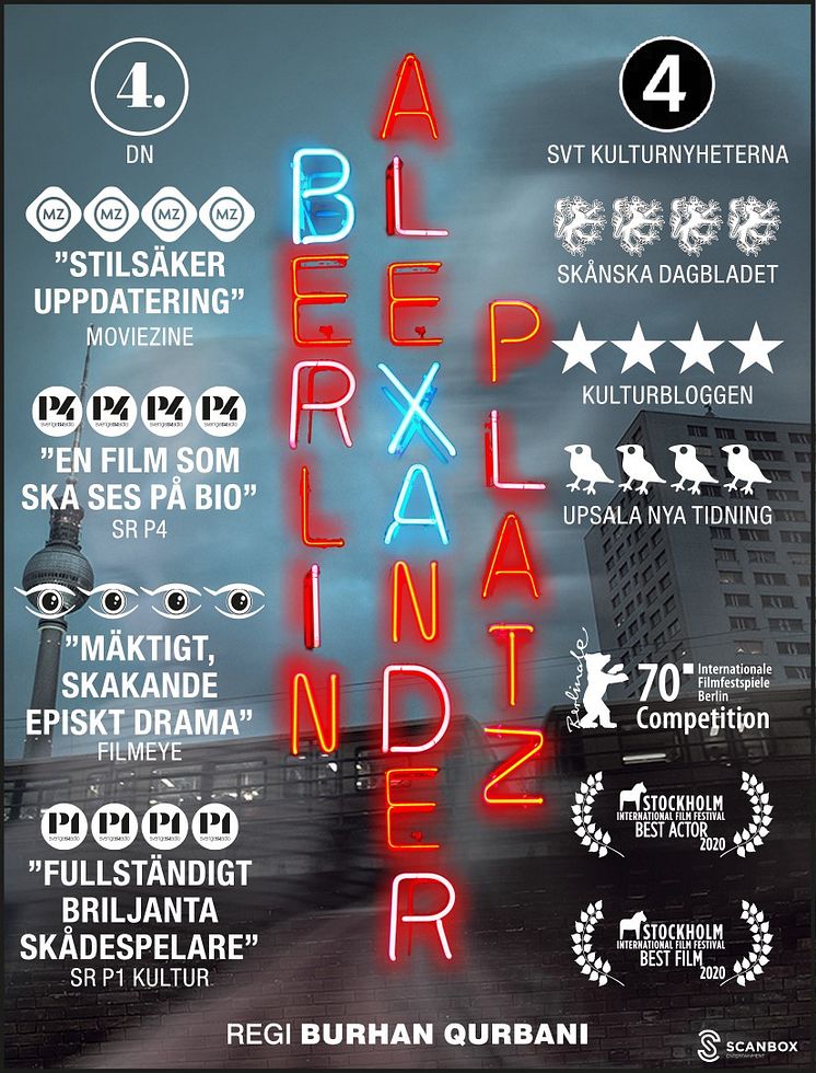 Berlin Alexanderplatz recensionsannons