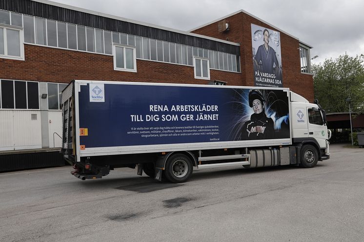 Lastbil exteriör Örebro