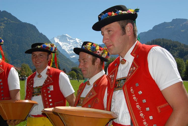 Talerschwingen, Unspunnenfest Interlaken / Quelle: Verein Unspunnenfest