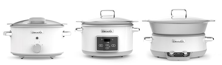 Modeller av Crock-Pot med One Pot Cooking