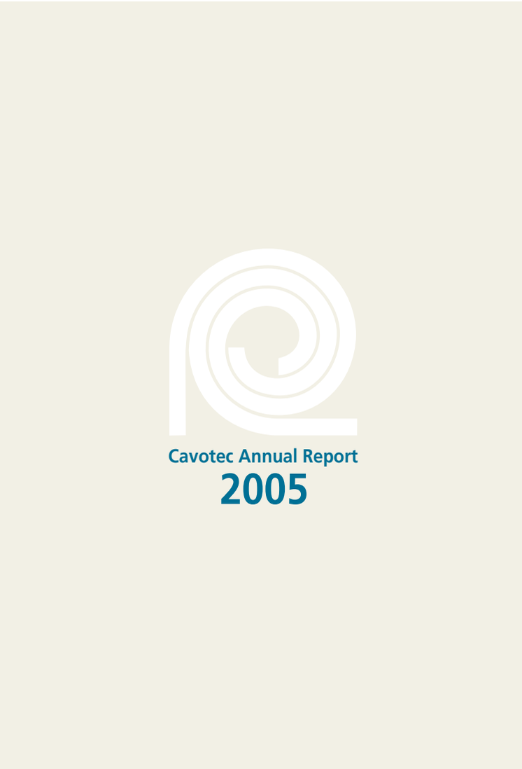 Cavotec MSL - Annual Report 2005