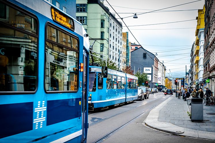 Trikk i Bogstadveien