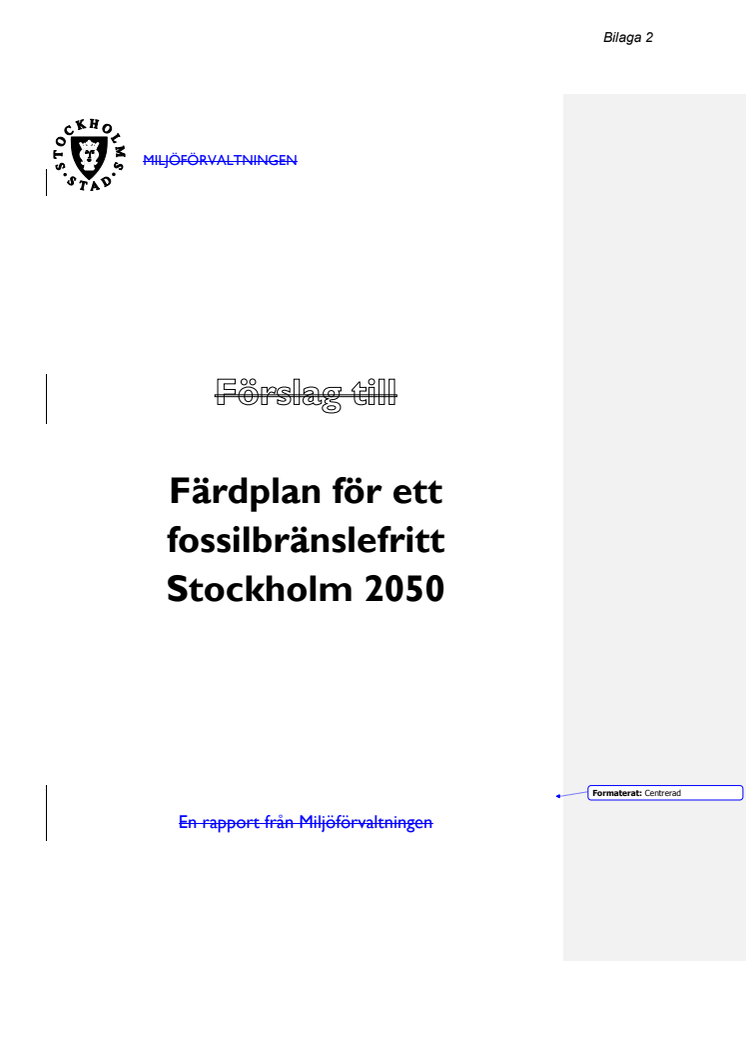 färdplan 2050