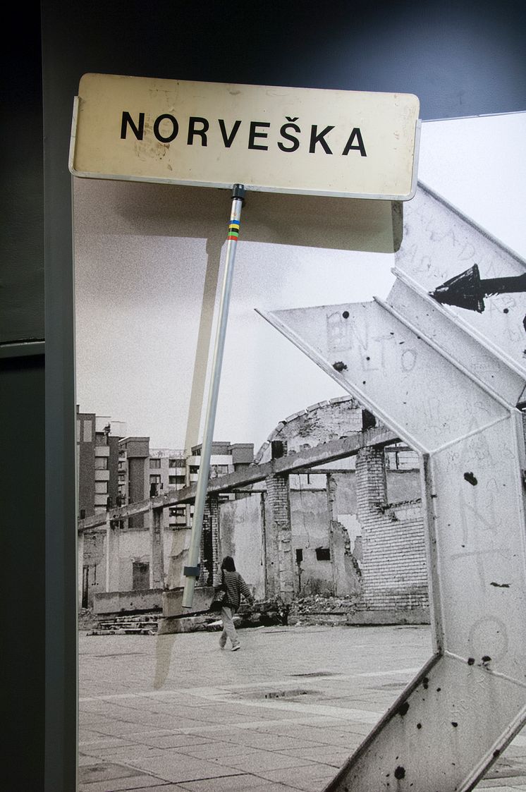 Historien bak Sarajevo-skiltet 