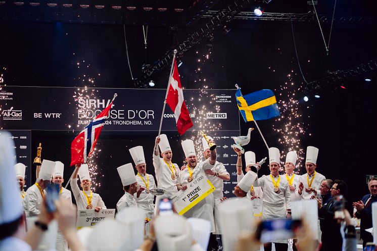 Bocuse d'Or Europe 2024-pallen