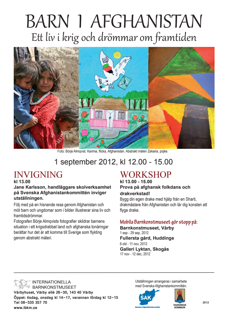 Vernissage Internationella barnkonstmuseet