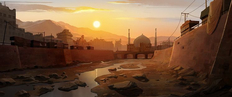 Fra filmen THE BREADWINNER 