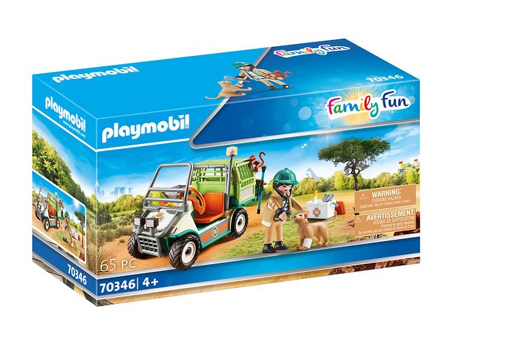 Zoo-Tierarzt mit Fahrzeug (70346) von PLAYMOBIL