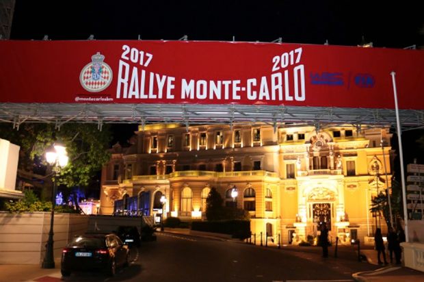 rally Monte carlo skilt