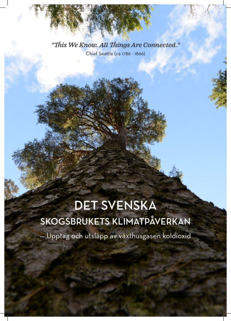 Det svenska skogsbrukets klimatpåverkan