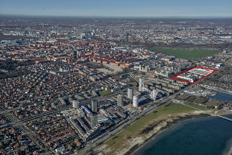 Lokalplansområdet, Ved Amagerbanen Syd