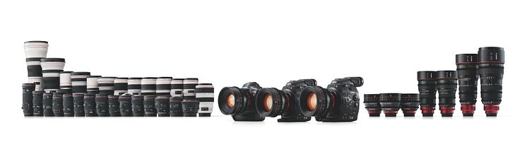 Canon Cinema EOS system line-up