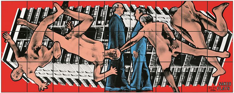 Gilbert & George, NAKED FLATS, 1994