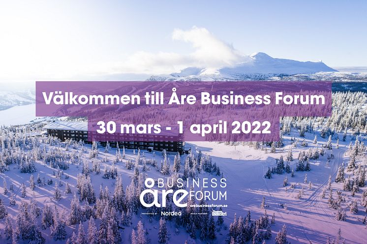 Välkommen till Åre Business Forum 2022