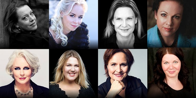Nina Stemme, Elisabeth Strid, Annalena Persson, Matilda Paulsson, Iréne Theorin, Christina Nilsson, , Katarina Dalayman, AnnLouice Lögdlund