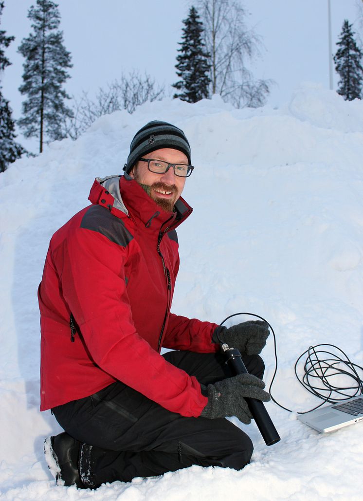 Johan Casselgren, forskare i experimentell mekanik vid Luleå tekniska universitet