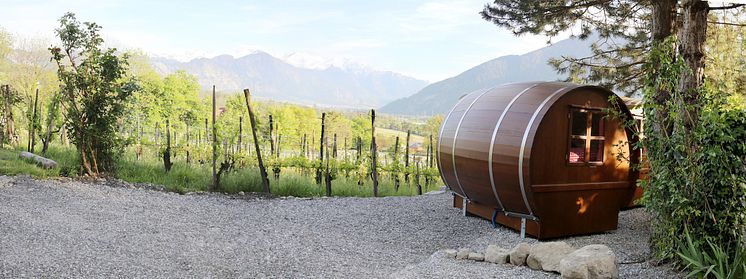 Schlaf-Fass Buendner Herrschaft in Maienfeld ©Graubuenden Ferien