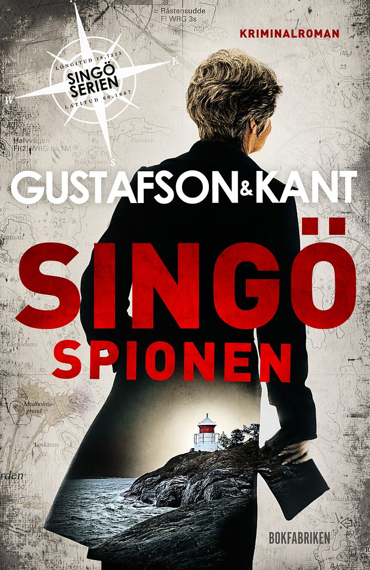 Omslag: Singöspionen av Gustafson & Kant