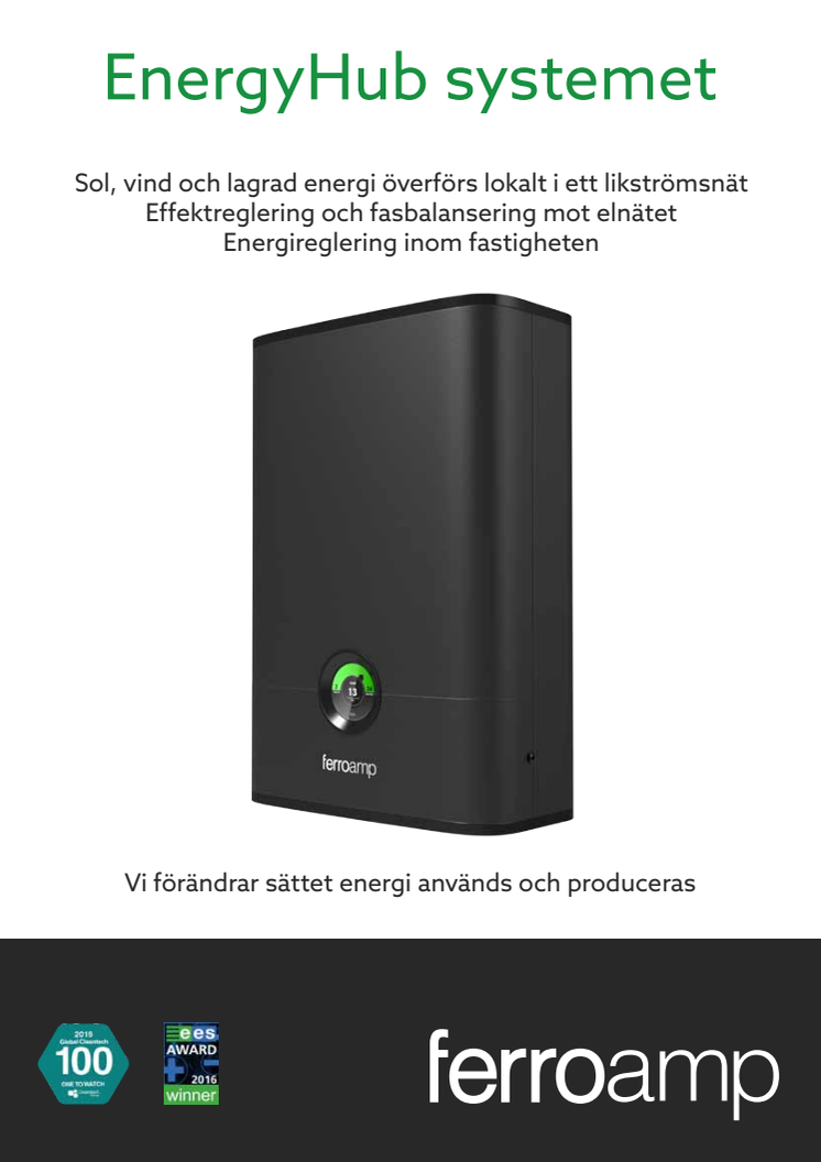 EnergyHub produktbeskrivning