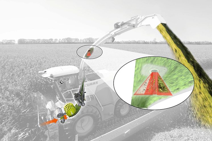 CLAAS JAGUAR - NIR sensor
