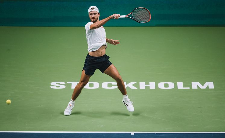 Tomas Machac at the BNP Paribas Nordic Open 2023