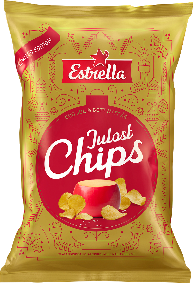 30469 770863 Estrella LTD Julostchips 160g