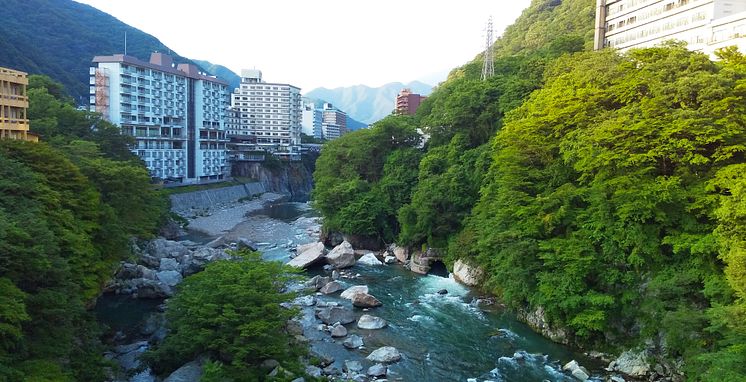 Kinugawa Onsen twon