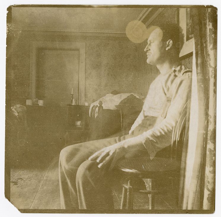 Edvard Munch i et rom på kontinentet I, 1906