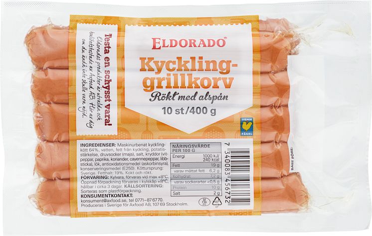 Eldorado Kycklinggrillkorv