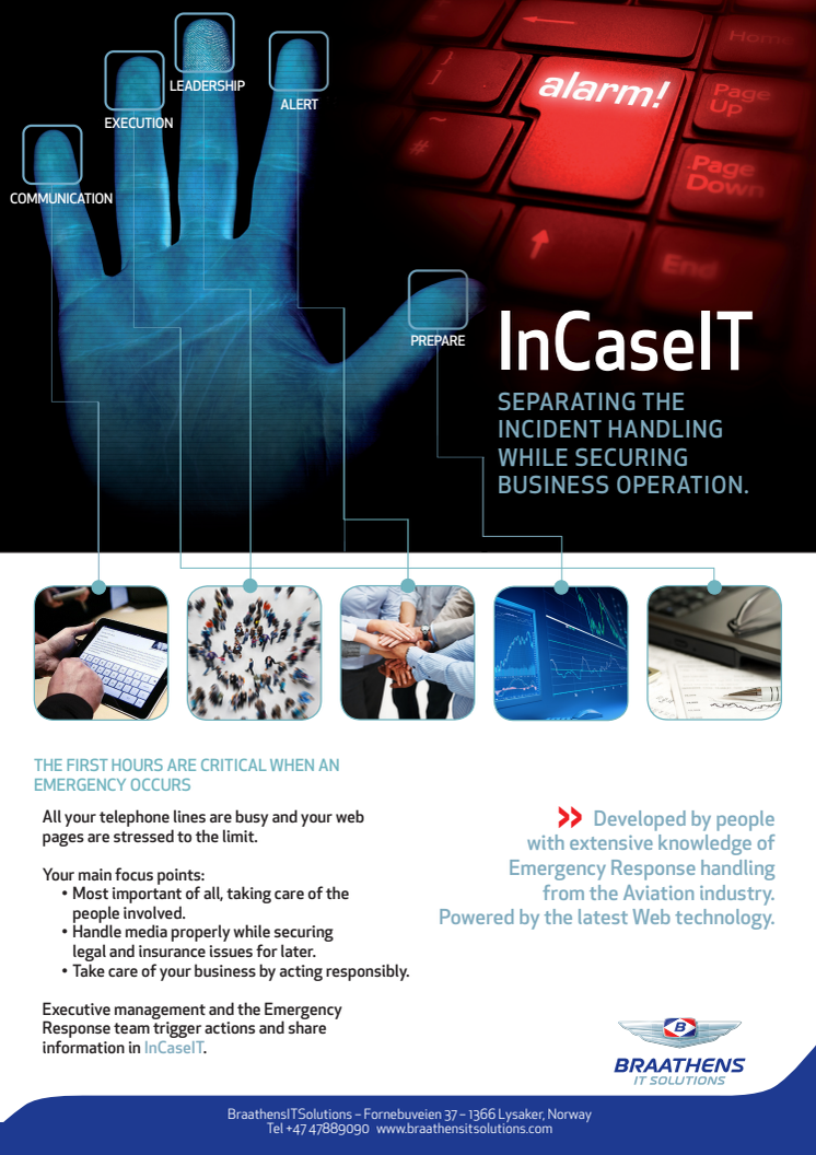 InCaseIT from Braathens IT Solutions