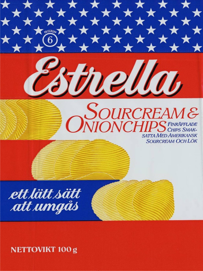 Estrella Sourcream & Onion 1988