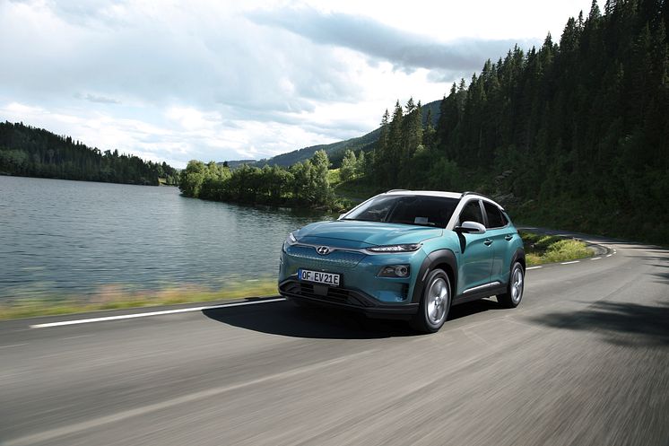 Helt nya Hyundai Kona Electric.