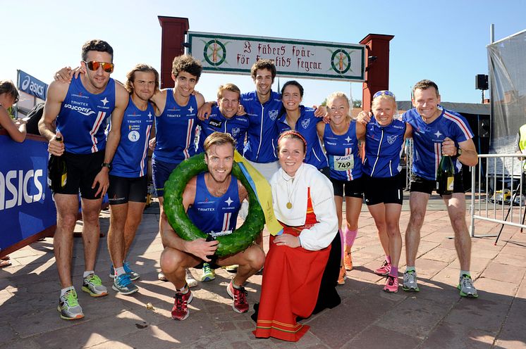 IFK Lidingö SOK vann mixedklassen i Vasastafetten 2015