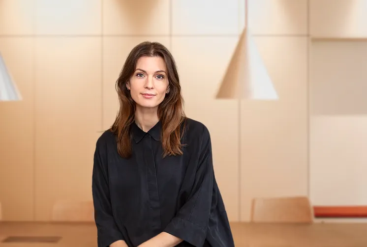Kajsa Holmström, arkitekt och kontorschef Krook & Tjäder Stockholm