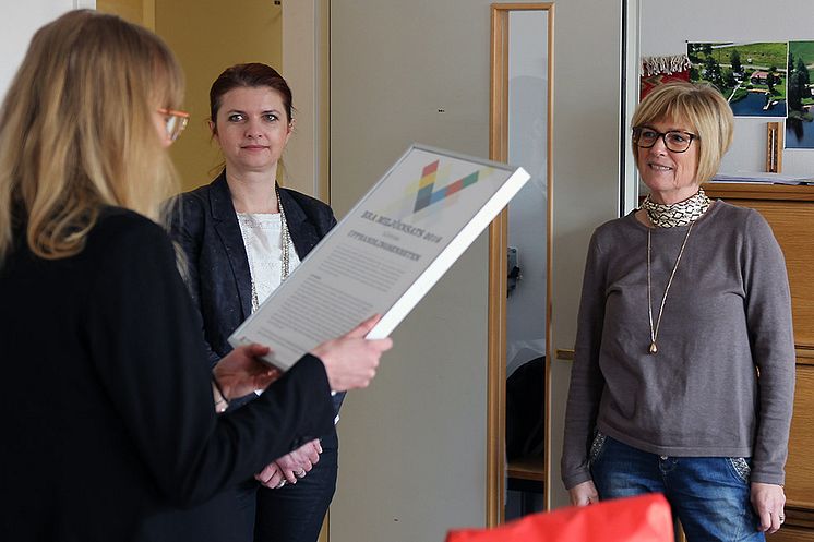 Sabina Hrustic och Ann Clewåker, upphandlingsenheten.