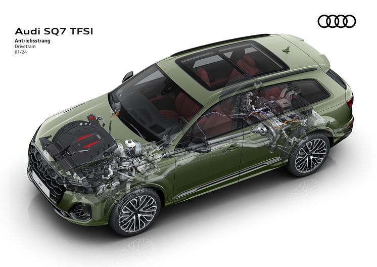 Audi SQ7 TFSI (Oak green pearl effect)