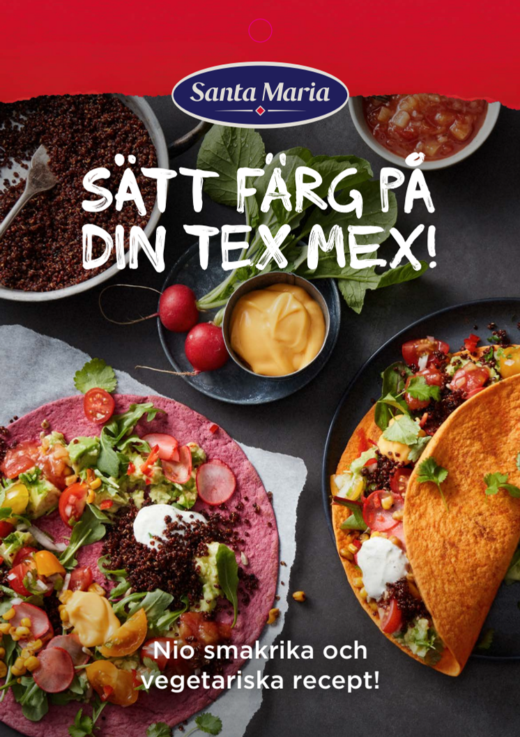 Recept - Santa Maria Tex Mex-nyheter 2021