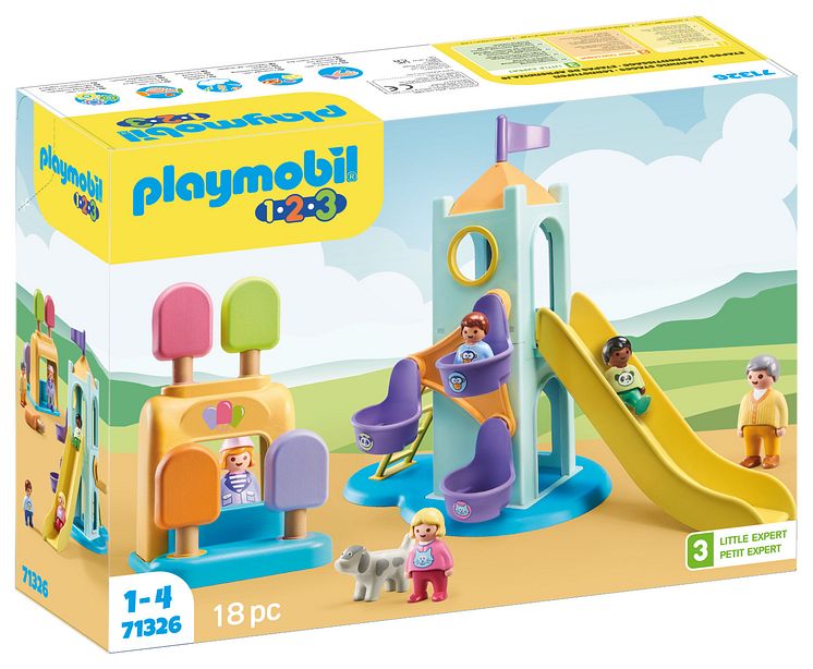 1.2.3 Erlebnisturm mit Eisstand_ (71326) von PLAYMOBILBox links