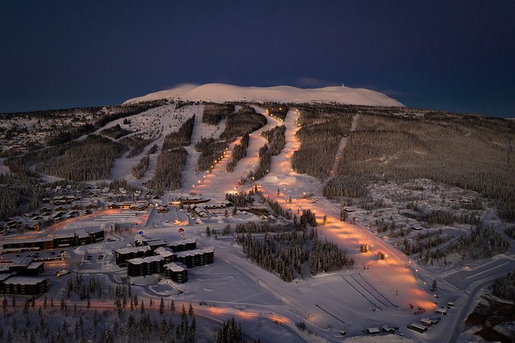 Trysil - evening skiing - Photo - Ola Matsson