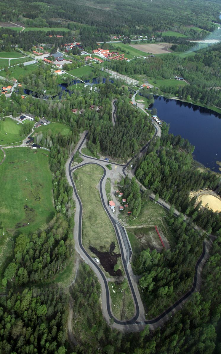 Kylslinga för konstfrusna skidspår gör det möjligt till tidig skidåkning på Högbo Bruk