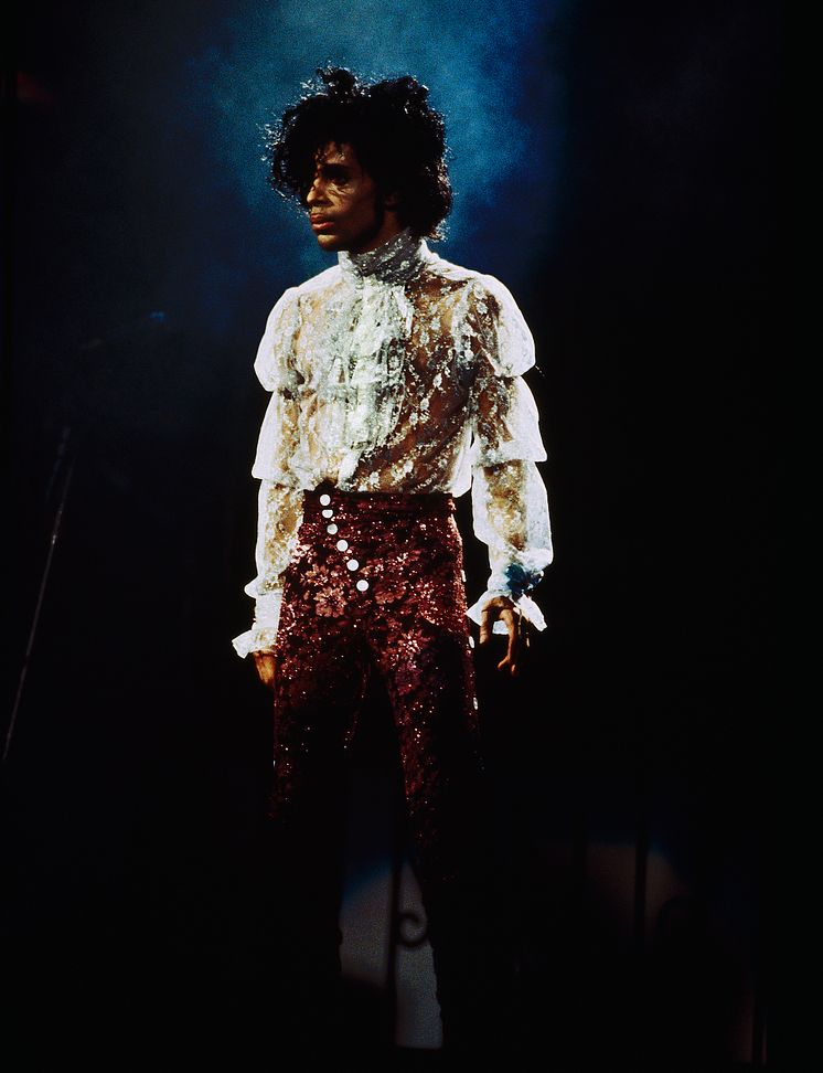 Prince Purple Rain Tour 1985 © The Prince Estate.  Photographer: Nancy Bundt