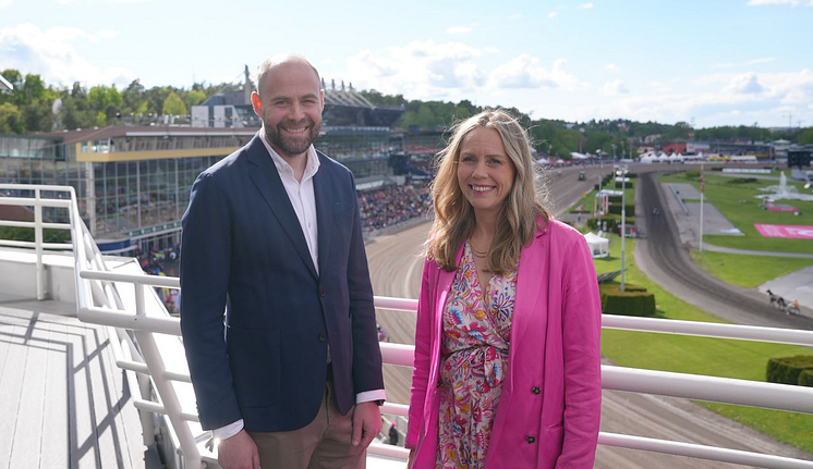 Rikard Grip och Johanna Åberg