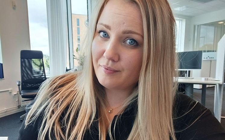 Sara Rönnqvist,  teknisk dokumentatör hos Geomatikk.
