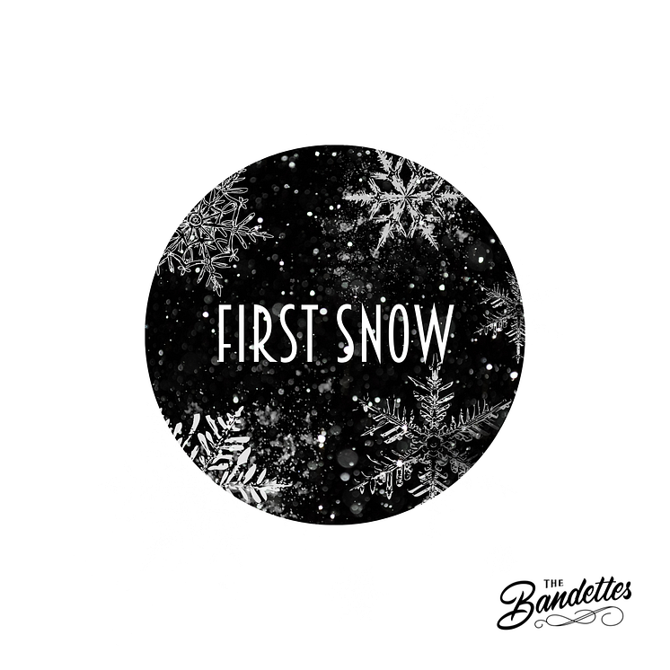 Singelomslag First Snow The Bandettes Högupplöst