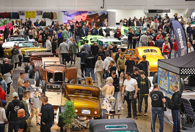 Custom Motor Show Rekordmånga anmälda fordon motormässa för ombyggda fordon