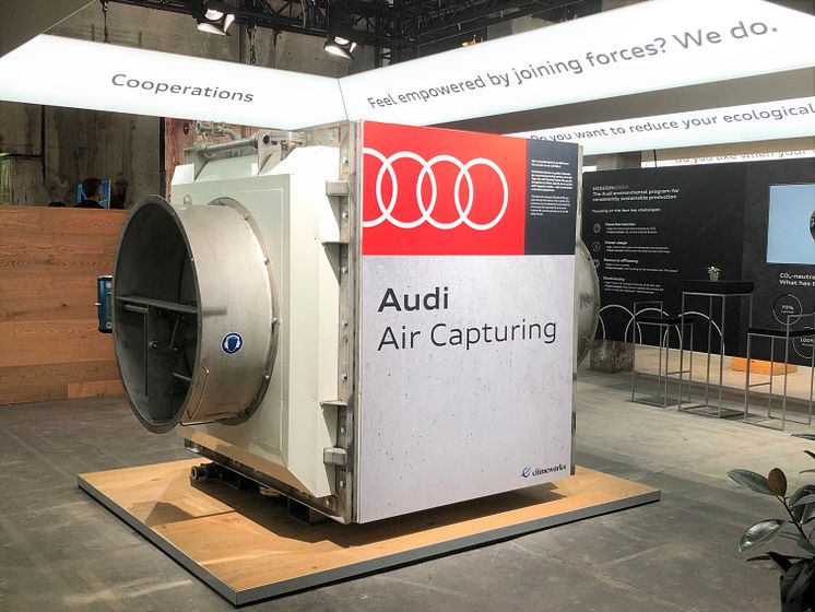 Audi og Climeworks på GREENTECH FESTIVAL (2020)